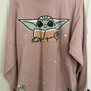 Women's Pink Graphic Jersey Top